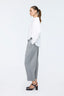 Plaided Chino Pants Grey