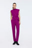 Pleated Chino Pants Fuchsia