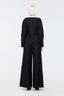 Pleated Wide Leg Pants Black