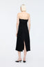 Textured Strapless Dress Black