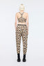 Leopard Printed Bralet Brown