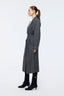 Plaided Coat Grey